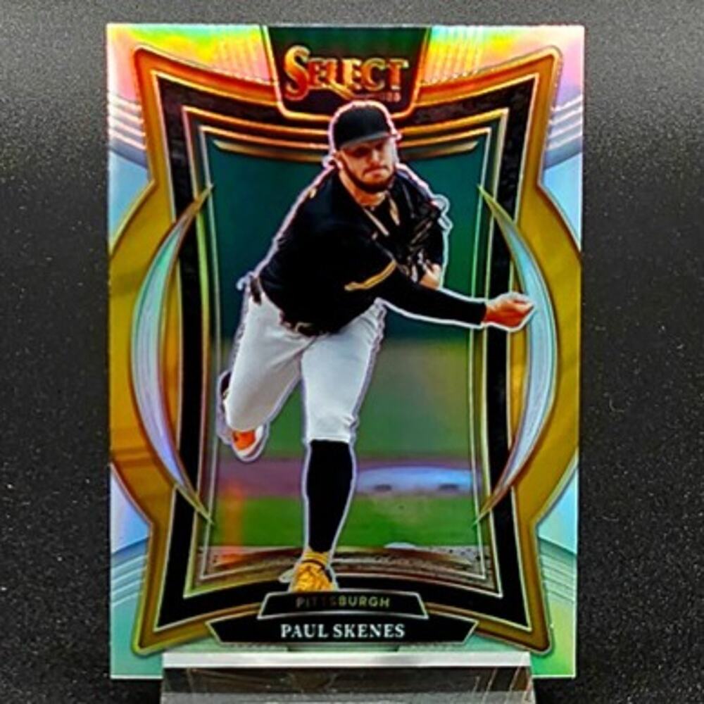 Paul Skenes Select Silver Prizm Pittsburgh Pirates Star Insert